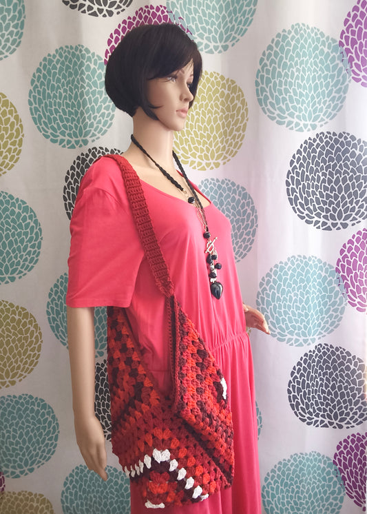 kleine Granny Square Taschen